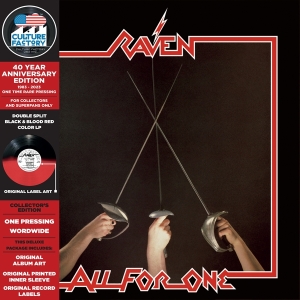 Raven - All For One in der Gruppe VINYL / Hårdrock bei Bengans Skivbutik AB (4218934)