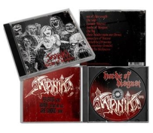 Satanika - Horde Of Disgust in der Gruppe CD / Hårdrock bei Bengans Skivbutik AB (4219329)