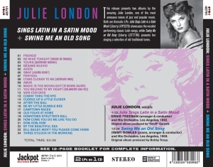 Julie London - Sings Latin In A Satin Mood + Swing Me An Old Song in der Gruppe CD / Jazz bei Bengans Skivbutik AB (4219776)