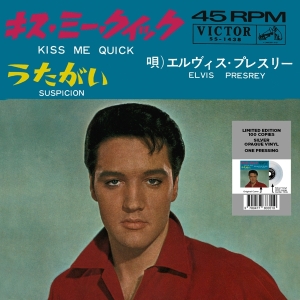 Elvis Presley - Kiss Me Quick / Suspicion in der Gruppe VINYL / Pop-Rock,Övrigt bei Bengans Skivbutik AB (4221031)