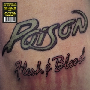 Poison - Flesh & Blood in der Gruppe VINYL / Hårdrock,Pop-Rock bei Bengans Skivbutik AB (4221046)