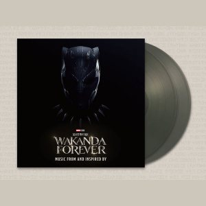 Black Panther: Wakanda Forever - Music From and Inspired By (Black Ice Vinyl) in der Gruppe -Start Jan R2 bei Bengans Skivbutik AB (4223817)