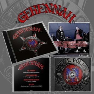 Gehennah - Metal Police in der Gruppe CD / Hårdrock bei Bengans Skivbutik AB (4226569)