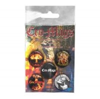 Cro-Mags - Button Badge Set in der Gruppe MERCHANDISE / Merch / Pop-Rock bei Bengans Skivbutik AB (4231092)