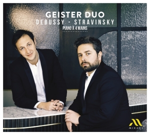 Geister Duo - Debussy/Stravinsky: Piano A 4 Mains in der Gruppe CD / Klassiskt,Övrigt bei Bengans Skivbutik AB (4231218)