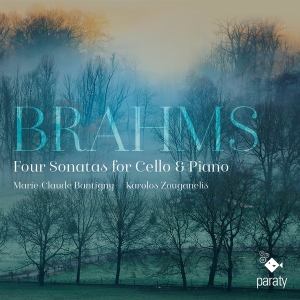 Marie-Claude & Karolos Zouganelis Bantigny - Brahms Four Sonatas For Cello & Piano in der Gruppe CD / Klassiskt,Övrigt bei Bengans Skivbutik AB (4231219)