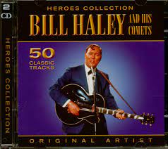 Bill Haley - Heroes Collection - 50 Tracks in der Gruppe CD / Pop-Rock,Rockabilly bei Bengans Skivbutik AB (4234124)