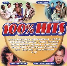 100 % Hits - Chic-Beach Boys-Branigan L Mfl in der Gruppe CD bei Bengans Skivbutik AB (4237764)