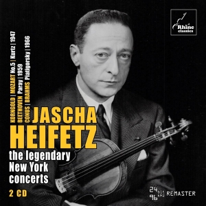 Jascha Heifetz - The Legendary New York Concerts in der Gruppe CD / Klassiskt,Övrigt bei Bengans Skivbutik AB (4240849)