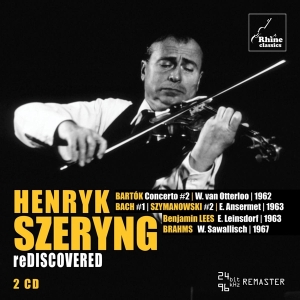 Henryk Szeryng - Rediscovered in der Gruppe CD / Klassiskt,Övrigt bei Bengans Skivbutik AB (4240853)