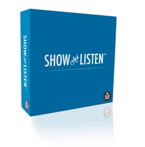 Show And Listen - Black LP Flip Frame 4 Pack in der Gruppe Vinylzubehör bei Bengans Skivbutik AB (4241823)