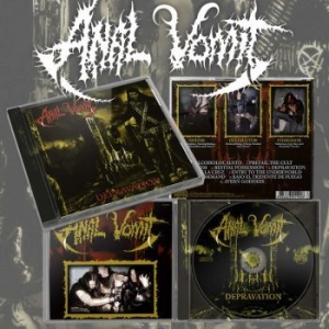 Anal Vomit - Depravation in der Gruppe CD / Hårdrock bei Bengans Skivbutik AB (4242638)