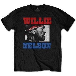 Willie Nelson - Unisex T-Shirt: Stare in der Gruppe Minishops / Willie Nelson bei Bengans Skivbutik AB (4243681)