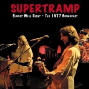 Supertramp - Bloody Well Right ? The 1977 Broadc in der Gruppe CD / Pop-Rock bei Bengans Skivbutik AB (4276330)