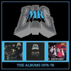 Mr Big - The Albums 1976-78 - 3Cd Clamshell in der Gruppe CD / Pop-Rock bei Bengans Skivbutik AB (4279113)