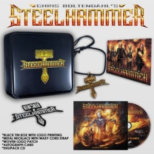 Chris Boltendahl's Steelhammer - Reborn In Flames (Ltd. Special Boxs in der Gruppe CD / Hårdrock bei Bengans Skivbutik AB (4280213)