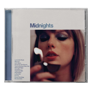 Taylor Swift - Midnights (Moonstone Blue Cd) in der Gruppe CD / Pop-Rock bei Bengans Skivbutik AB (4286099)