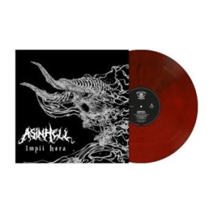 Asinhell - Impii Hora (Crimson Red Marbled Vin in der Gruppe UNSERE TIPPS / Weihnachtsgeschenktipp Vinyl bei Bengans Skivbutik AB (4290746)