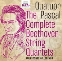 Quatuor Pascal - Complete Beethoven Quartets in der Gruppe CD / Pop-Rock bei Bengans Skivbutik AB (4298406)