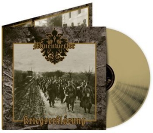 Minenwerfer - Kriegserklärung (Gold Vinyl Lp) in der Gruppe UNSERE TIPPS / Weihnachtsgeschenktipp Vinyl bei Bengans Skivbutik AB (4300436)