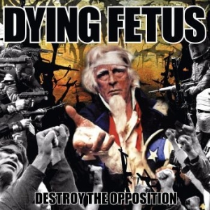 Dying Fetus - Destroy The Opposition (Blood Red C in der Gruppe VINYL / Hårdrock bei Bengans Skivbutik AB (4300715)