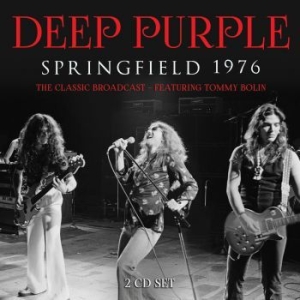 Deep Purple - Springfield 1976 (2 Cd) in der Gruppe UNSERE TIPPS / Weihnachtsgeschenktipp CD bei Bengans Skivbutik AB (4301163)