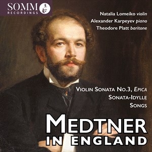 Medtner Nikolai - Medtner In England in der Gruppe UNSERE TIPPS / Weihnachtsgeschenktipp CD bei Bengans Skivbutik AB (4301997)