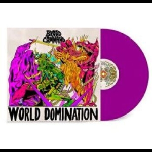 Blood Command - World Domination (Neon Violet Vinyl in der Gruppe UNSERE TIPPS / Tipps von Bengans Mitarbeitern / Bäst Hittills-Nyfiken 23 - VL bei Bengans Skivbutik AB (4302061)