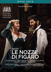 Mozart Wolfgang Amadeus - Le Nozze Di Figaro (Dvd) in der Gruppe Externt_Lager / Naxoslager bei Bengans Skivbutik AB (4303108)