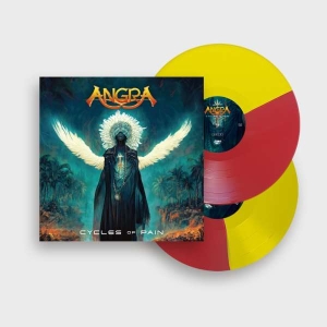 Angra - Cycles Of Pain (Red/Yellow Split-Co in der Gruppe VINYL / Hårdrock bei Bengans Skivbutik AB (4303669)