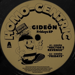 Gideon - Fridays Ep in der Gruppe VINYL / Dance-Techno bei Bengans Skivbutik AB (4306371)