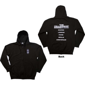 Ateez - Fellowship Tour Euro (Back Print & Ex-Tour) Zipped Hoodie in der Gruppe MERCHANDISE / Kapuzenpullover / K-Pop bei Bengans Skivbutik AB (4308387r)