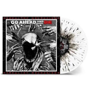 Go Ahead And Die - Unhealthy Mechanisms (White, B in der Gruppe UNSERE TIPPS / Weihnachtsgeschenktipp Vinyl bei Bengans Skivbutik AB (4309758)