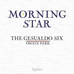 The Gesualdo Six / Owain Park - Morning Star in der Gruppe UNSERE TIPPS / Weihnachtsgeschenktipp CD bei Bengans Skivbutik AB (4311580)