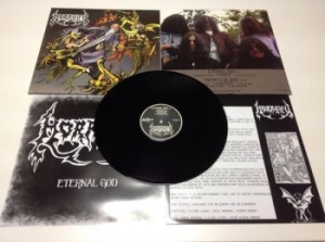 Horrified - Eternal God / Prophecy Of Gore  (Bl in der Gruppe VINYL / Hårdrock bei Bengans Skivbutik AB (4312993)