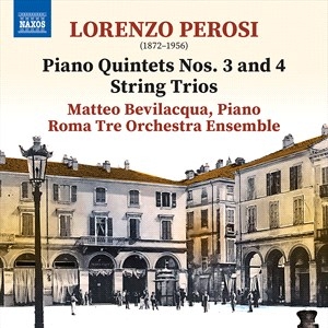 Perosi Lorenzo - Piano Quintets Nos. 3-4 String Tri in der Gruppe UNSERE TIPPS / Weihnachtsgeschenktipp CD bei Bengans Skivbutik AB (4314811)