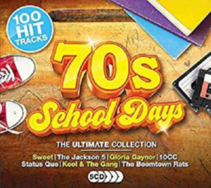 Various artists - 70s School Days (5CD) in der Gruppe CD bei Bengans Skivbutik AB (4324554)