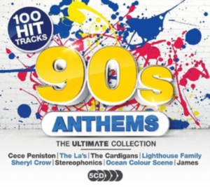 Various artists - 90s Anthems (5CD) in der Gruppe CD / Pop-Rock bei Bengans Skivbutik AB (4324557)