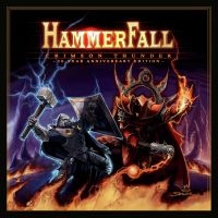 Hammerfall - Crimson Thunder - 20 Year Anniversary (PLATINUM EDITION SILVER) in der Gruppe UNSERE TIPPS / Weihnachtsgeschenktipp Vinyl bei Bengans Skivbutik AB (4327249)