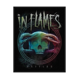 In Flames - Battles Retail Packaged Patch in der Gruppe MERCHANDISE / Merch / Hårdrock,Svensk Musik bei Bengans Skivbutik AB (4378749)