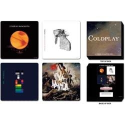 Coldplay - 4 Piece Set In Presentation Box Coaster in der Gruppe MERCHANDISE / Merch / Pop-Rock bei Bengans Skivbutik AB (4400638)