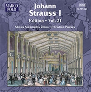 Johann Strauss I - Edition Vol. 21 in der Gruppe UNSERE TIPPS / Weihnachtsgeschenktipp CD bei Bengans Skivbutik AB (512298)