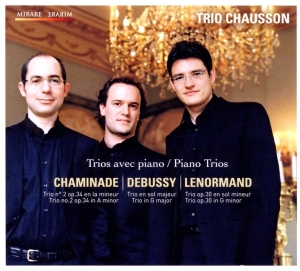 Chausson Trio - Piano Trios in der Gruppe CD / Klassiskt,Övrigt bei Bengans Skivbutik AB (513858)