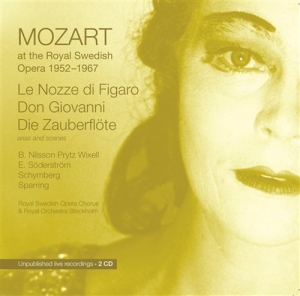 Nilsson B/Prytz/Wixell/Söderström - Mozart At The Royal Sw Opera 52-67 in der Gruppe UNSERE TIPPS / Weihnachtsgeschenktipp CD bei Bengans Skivbutik AB (545279)