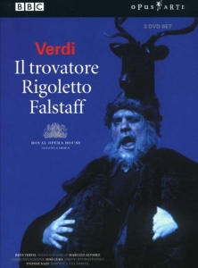 Verdi: Terfel/ Cura/ Schäfer - Il Trovatore/ Rigoletto/ Falstaff in der Gruppe Musik-DVD & Bluray bei Bengans Skivbutik AB (5503322)