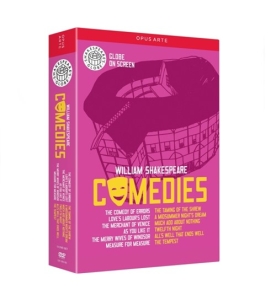 Shakespeare William - Shakespeare: Comedies (12 Dvd) in der Gruppe Musik-DVD & Bluray bei Bengans Skivbutik AB (5503331)