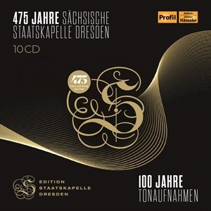 Staatskapelle Dresden - 475 Jahre Sachsische Staatskapelle in der Gruppe UNSERE TIPPS / Weihnachtsgeschenktipp CD bei Bengans Skivbutik AB (5503461)