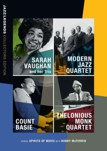 Sarah Vaughan Count Basie Mo - Jazz Legends - Limited Collect in der Gruppe Musik-DVD & Bluray bei Bengans Skivbutik AB (5504359)