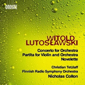 Lutoslawski Witold - Concerto For Orchestra Partita For in der Gruppe UNSERE TIPPS / Weihnachtsgeschenktipp CD bei Bengans Skivbutik AB (5506103)