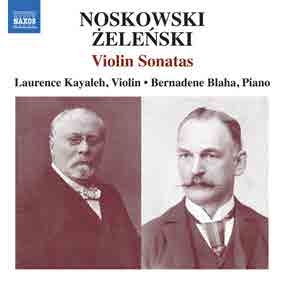 Noskowski Zygmunt Zelenski Wlady - Noskowski: Violin Sonata In A Minor in der Gruppe UNSERE TIPPS / Weihnachtsgeschenktipp CD bei Bengans Skivbutik AB (5509052)